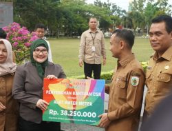 Dukung Layanan Air Bersih, Bank Kalteng Salurkan CSR